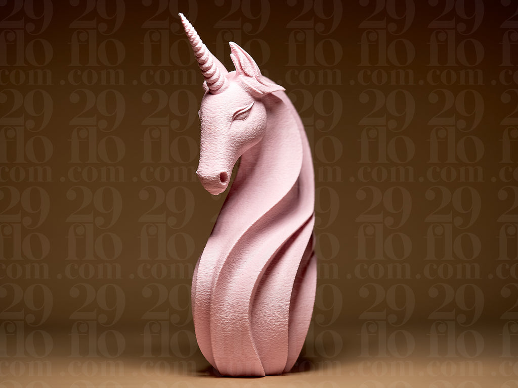 Moderne Einhorn-Skulptur – Magische Fantasy-Deko FehnFactory