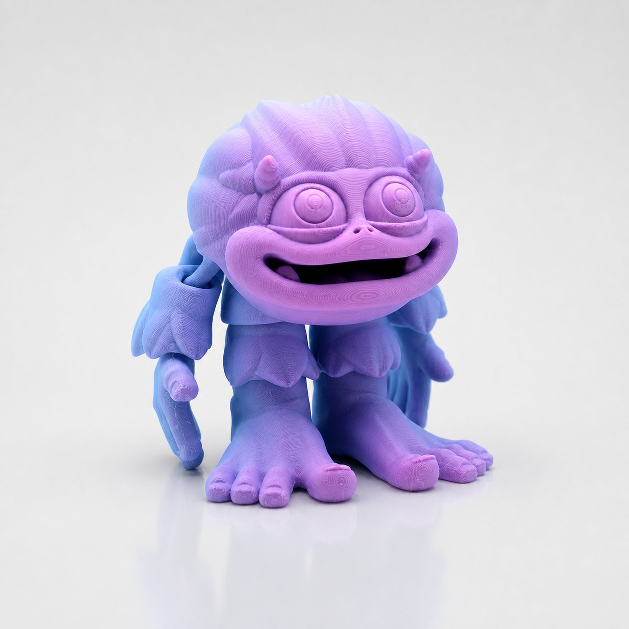 Baby Yeti – bewegliche Fantasy-Dekofigur in Originalgröße FehnFactory