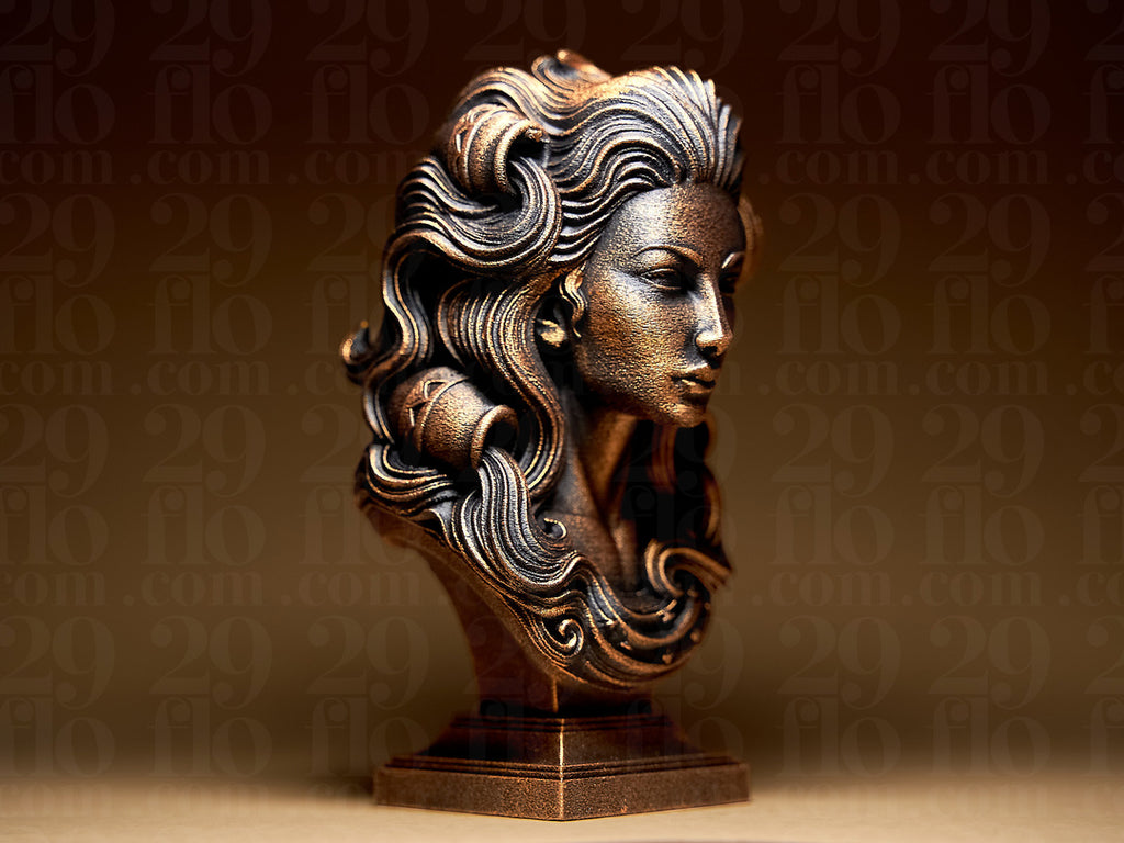 Lady Aquarius Skulptur – Sternzeichen Wassermann FehnFactory