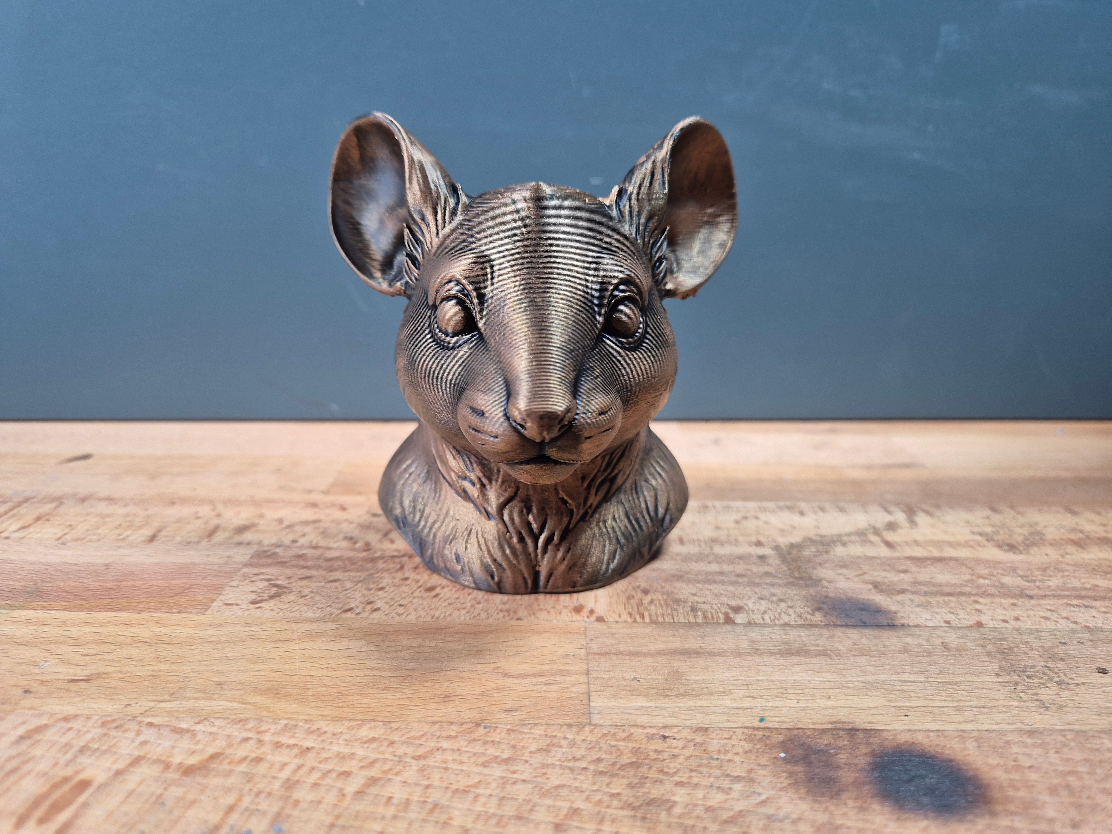 Maus-Büste – Mouse Bust | Made in Germany Fehn-factory.de