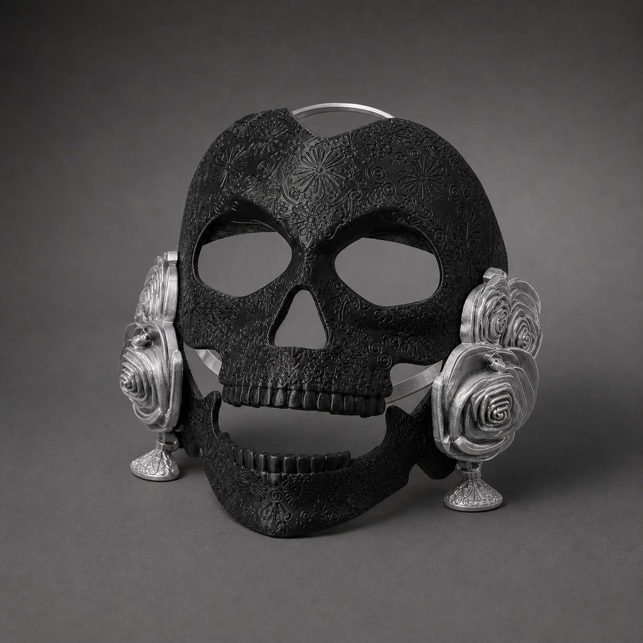 Catrina Totenkopfmaske – beweglicher Kiefer FehnFactory