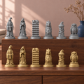 Zauberer – 02_silber_gold_handbemalt