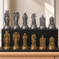 Friedhof Schachset – 02 silber gold handbemalt