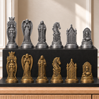 Friedhof Schachset – 02 silber gold handbemalt