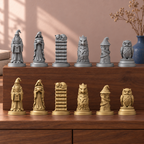 Zauberer – 02_silber_gold_handbemalt