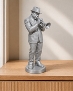 Jazz-Trompeter New Orleans – 03 silber