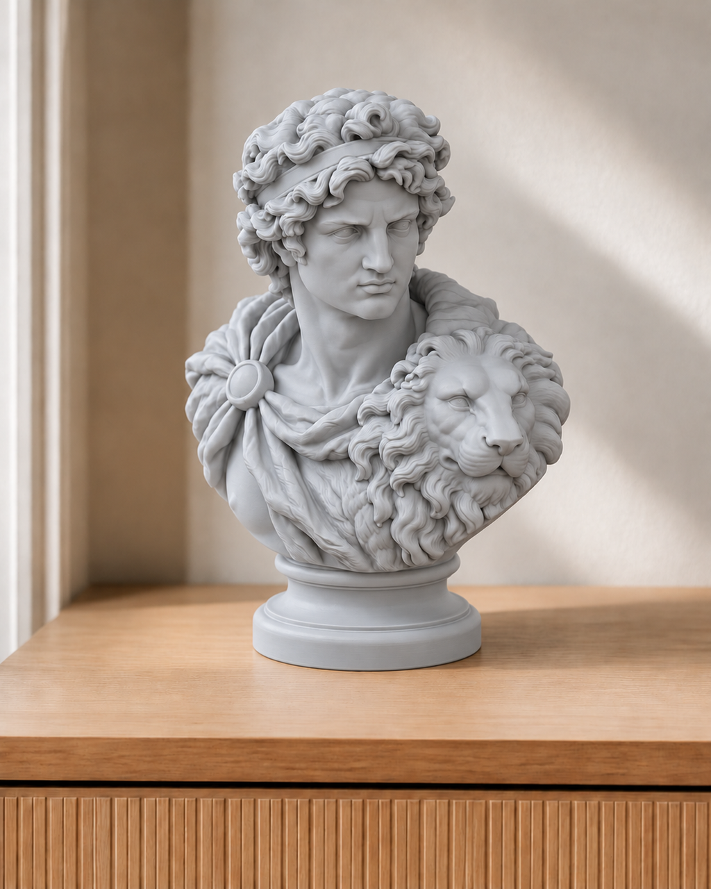 Alexander – antike Büste – 03 silber