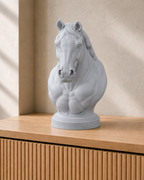 Quarter Horse – Pferdebüste – 03 silber