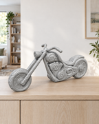 Chopper-Motorrad – 03 silber