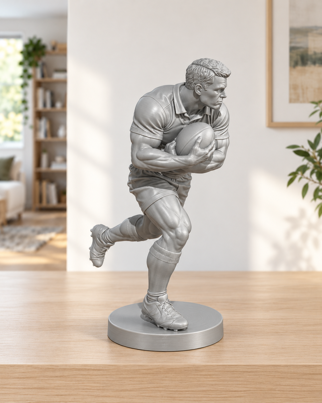 Rugbyspieler – 03 silber