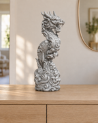 Koi-Drache – 03 silber