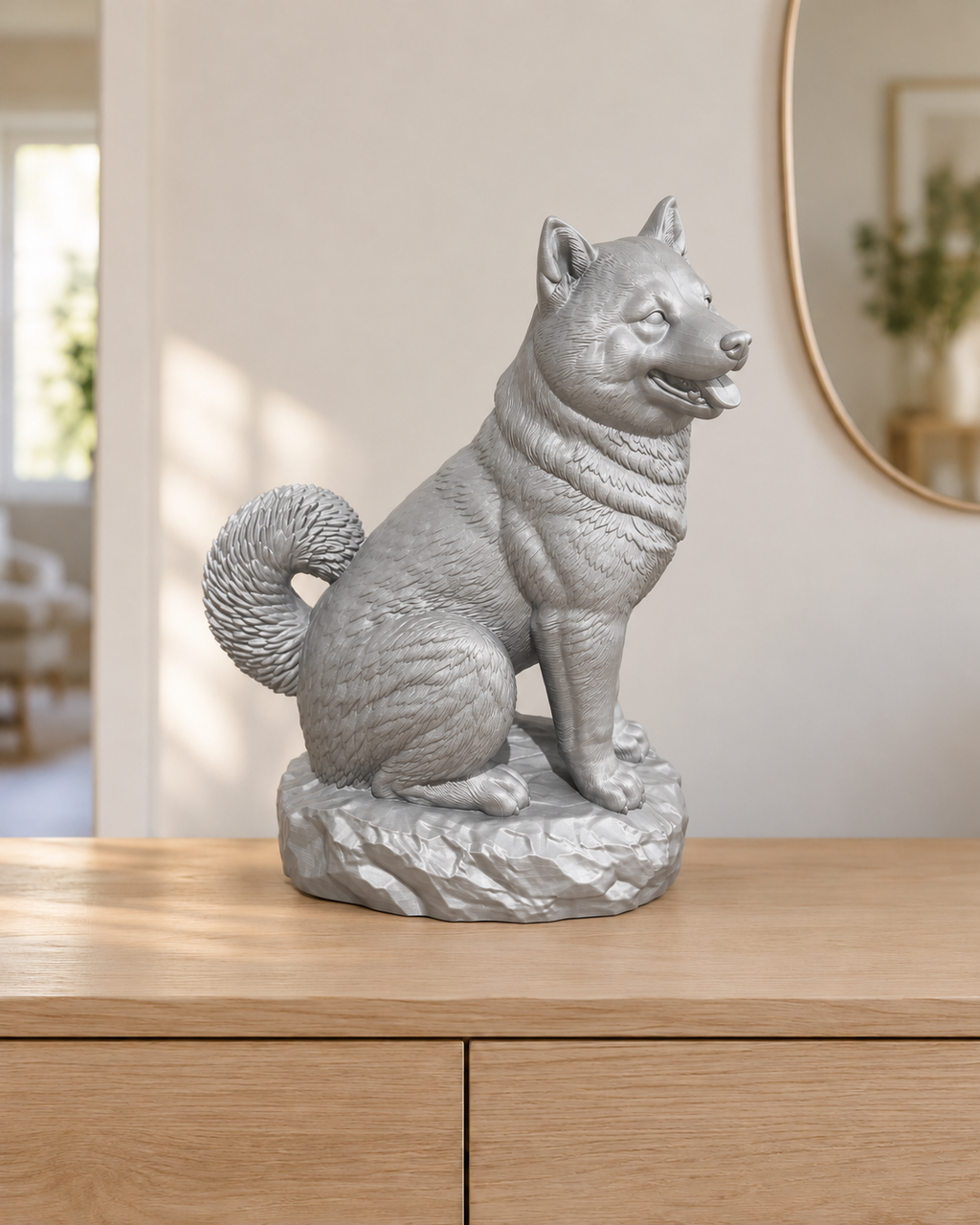 Shiba Inu – 03 silber