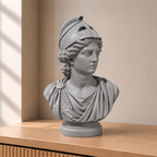 Athene – antike Büste – 03 silber