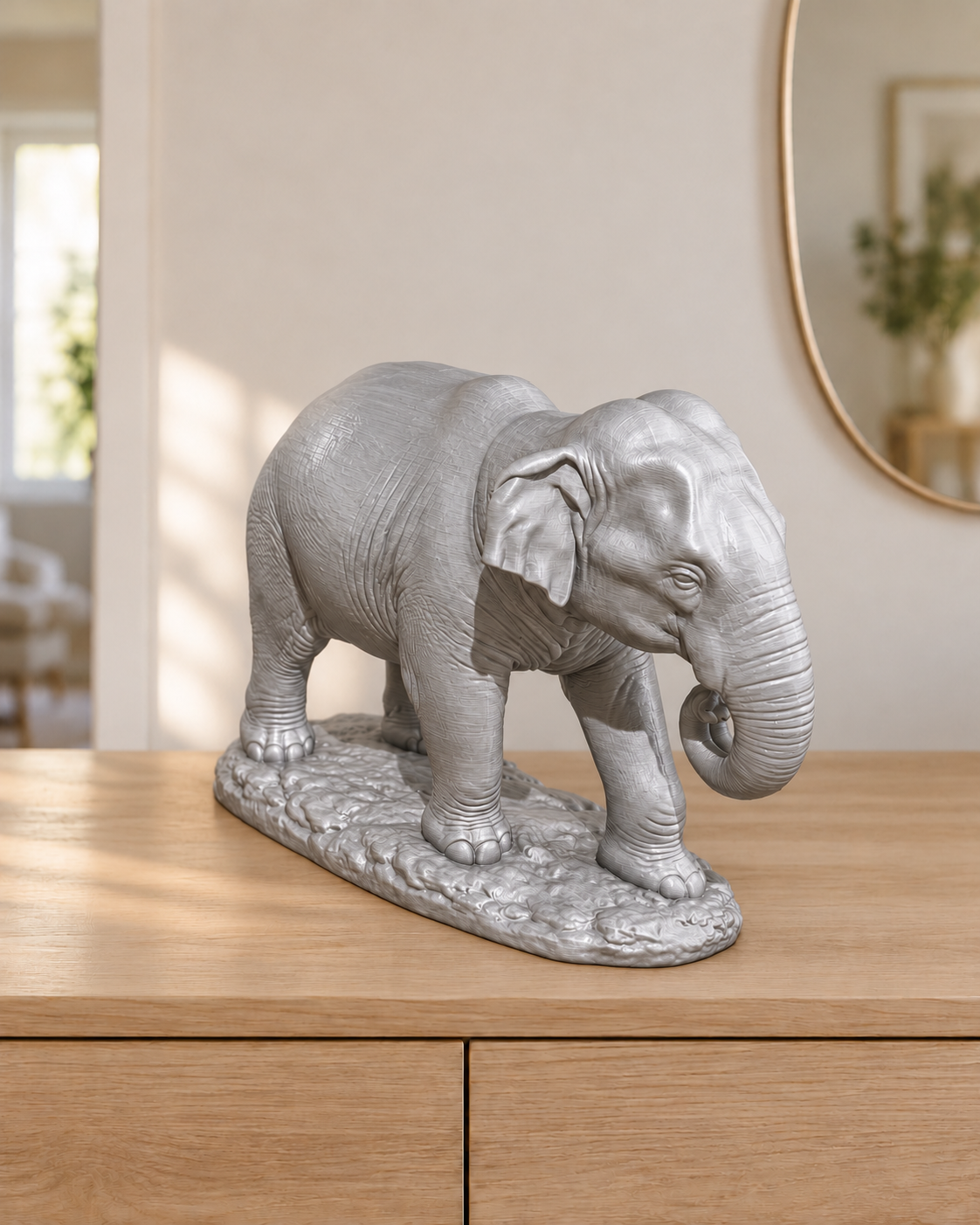 Asiatischer Elefant – 03 silber