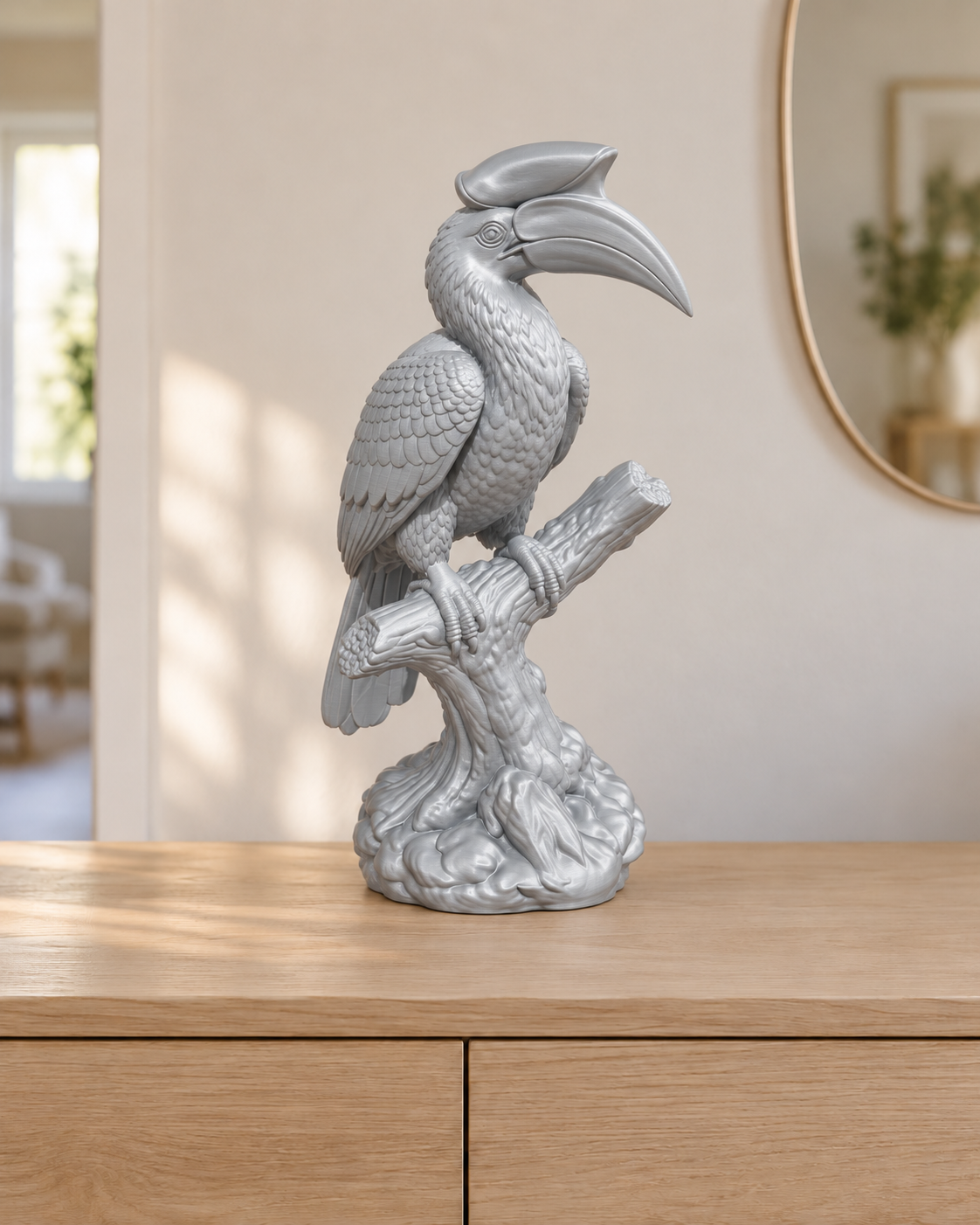 Nashornvogel – 03 silber