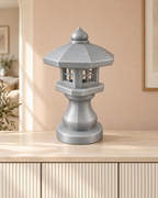 Japanische Steinlaterne – 03 silber
