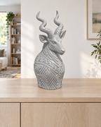 Kudu-Büste – 03 silber