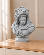 Herakles – antike Büste – 03 silber