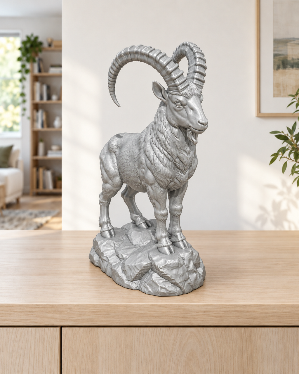 Steinbock – 03 silber