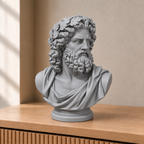 Zeus – antike Büste – 03 silber
