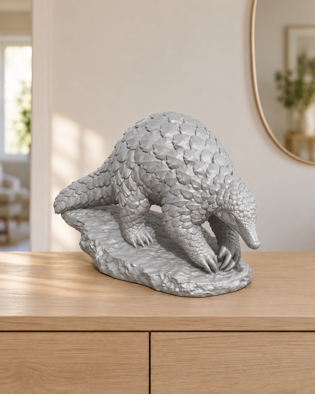Schuppentier – 03 silber