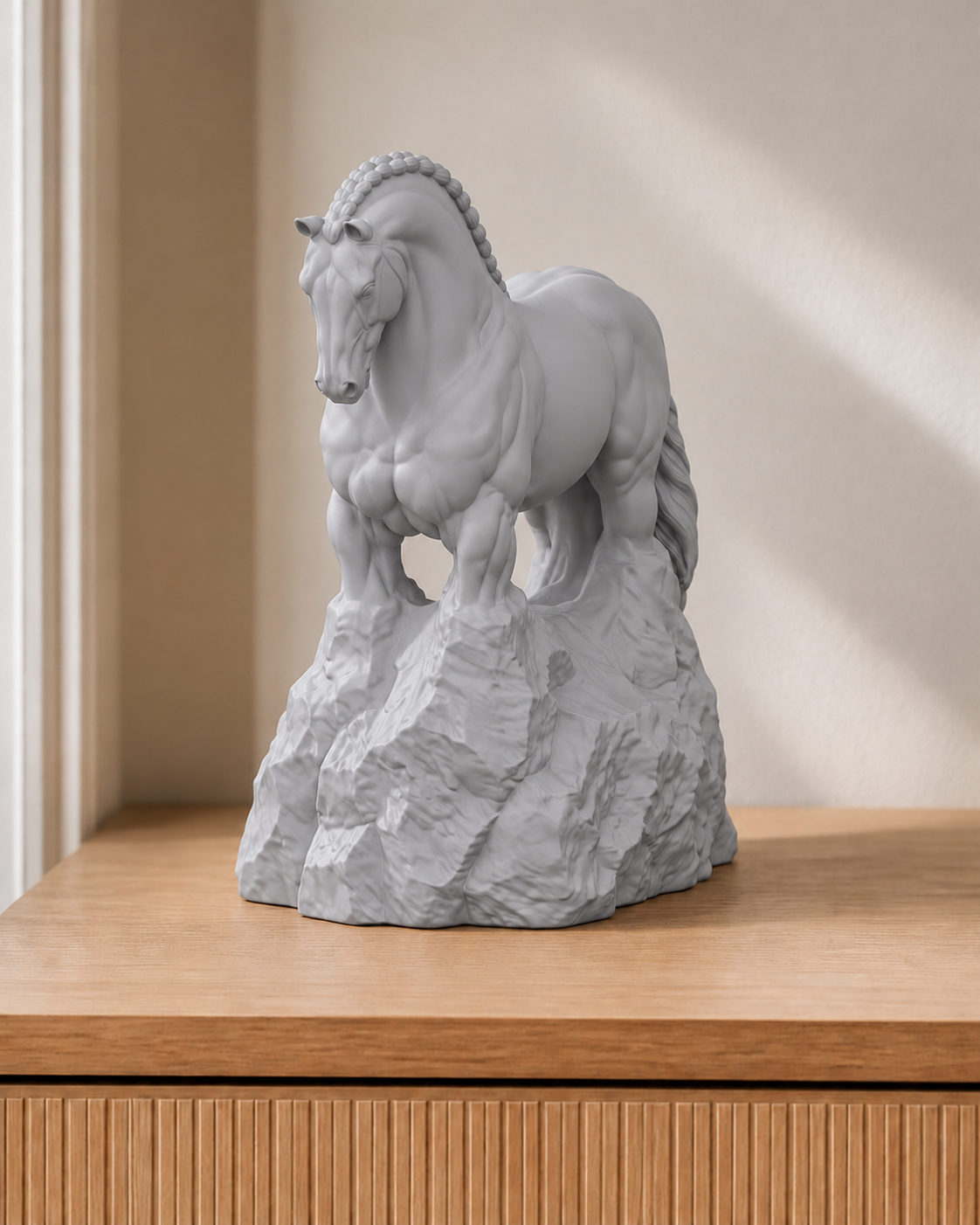 Andalusier – Pferdefigur – 03 silber