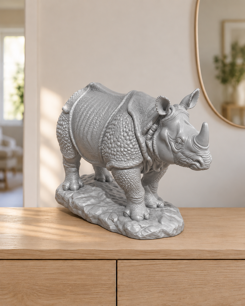Panzernashorn – 03 silber