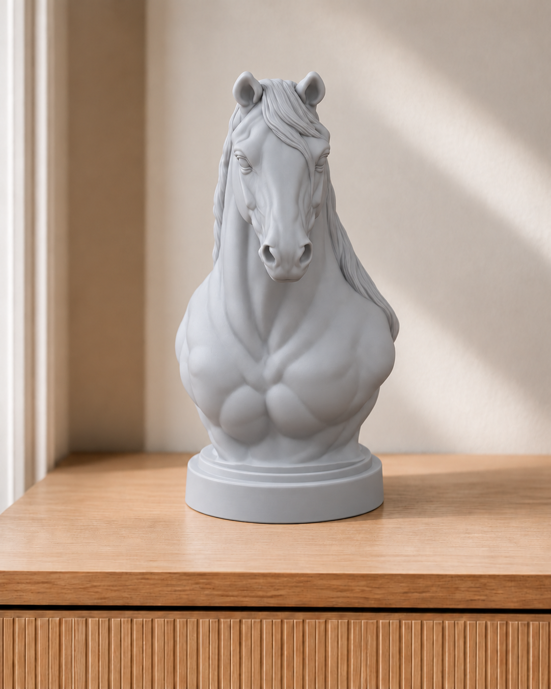 Araber – Pferdebüste – 03 silber
