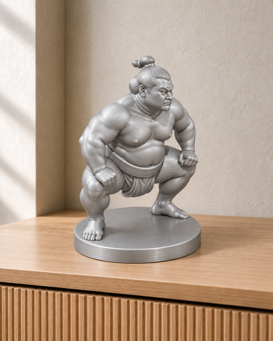 Sumo-Ringer - Silber – gedruckt