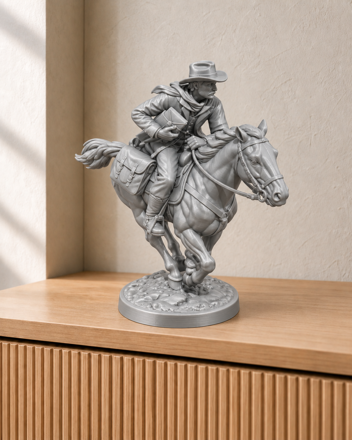 Pony-Express-Reiter – 03 silber