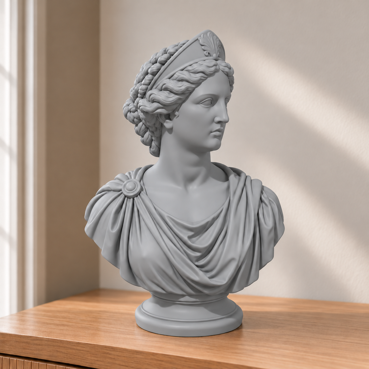 Hera – antike Büste – 03 silber