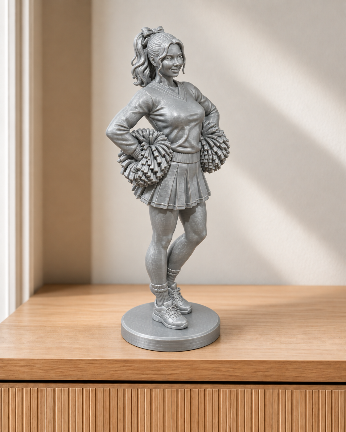 Cheerleaderin – 03 silber