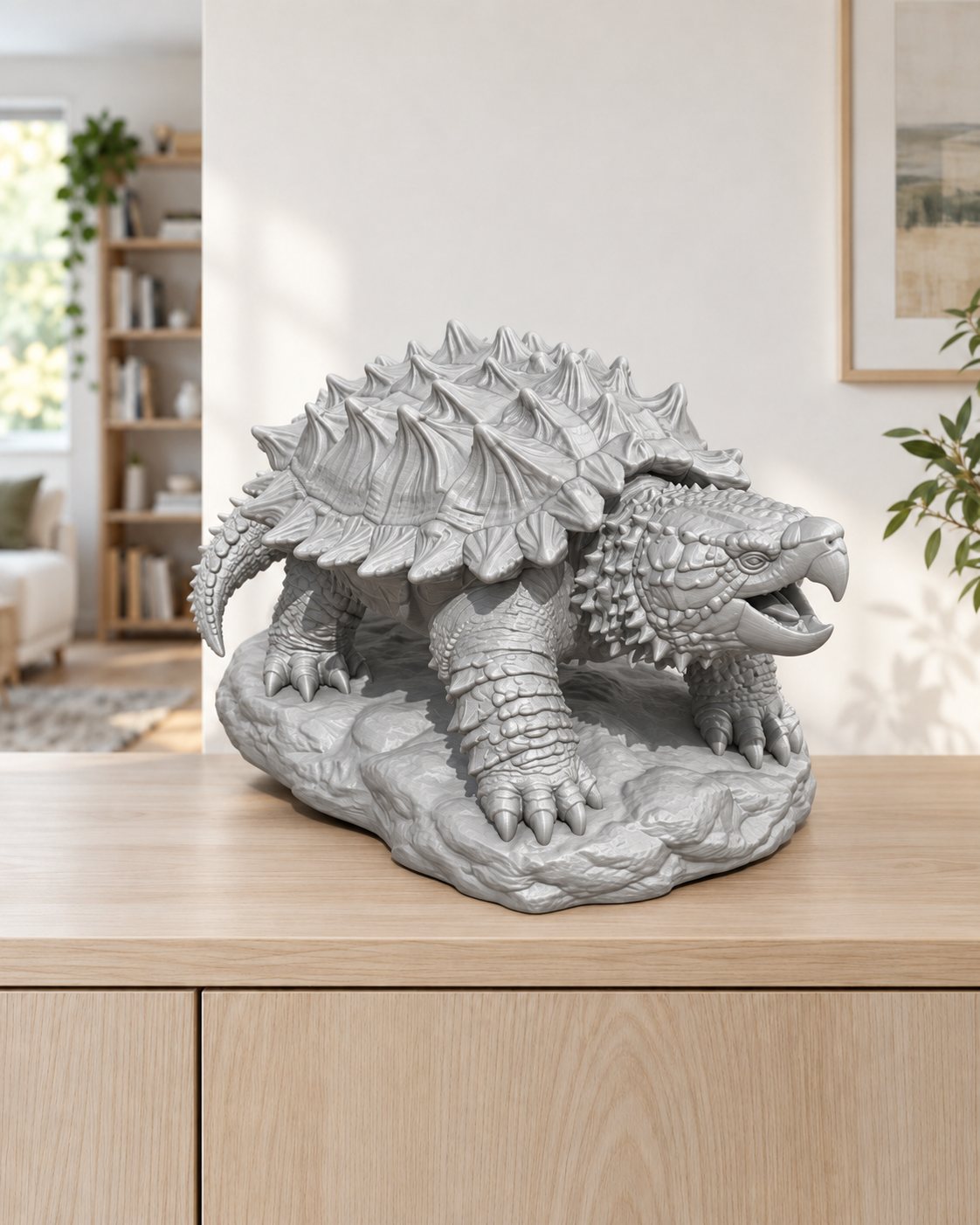 Geierschildkröte – 03 silber