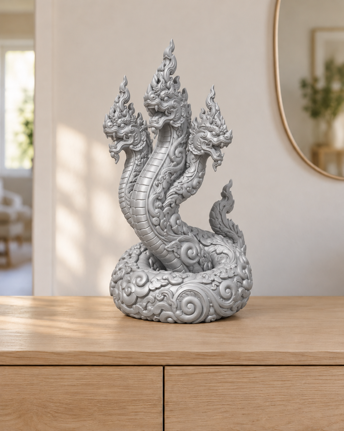 Naga-Schlange – 03 silber