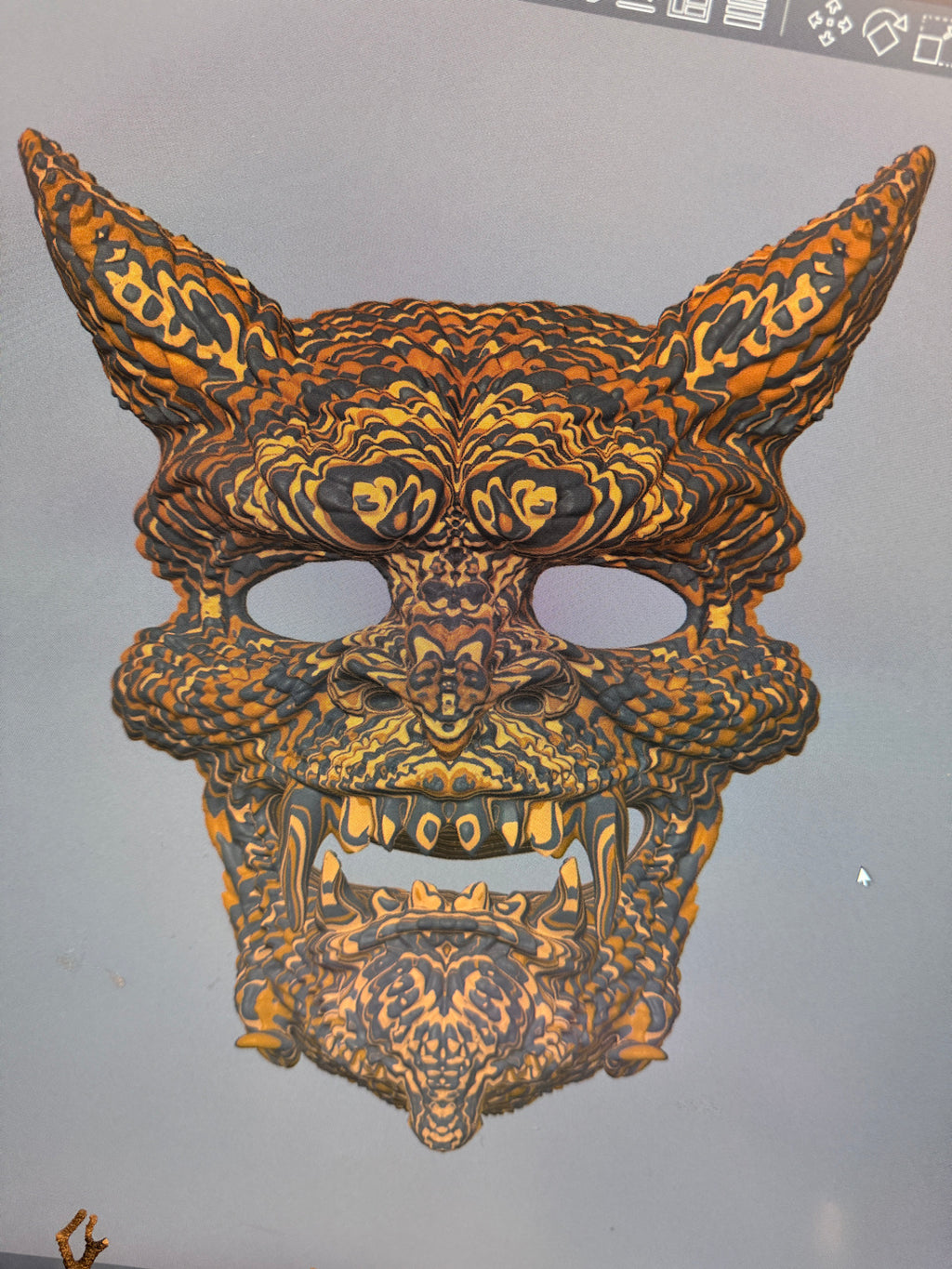 ColorStack Oni-Maske FehnFactory