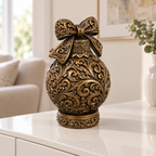 Christbaumkugel Ornament - Bronze handbemalt Wohnzimmer