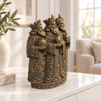Drei Könige Ornament - Bronze handbemalt Wohnzimmer