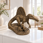 Spinosaurus Ornament - Bronze handbemalt Wohnzimmer
