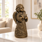 Christkind Ornament - Bronze handbemalt Wohnzimmer