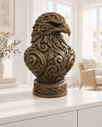 Adlerbüste Ornament - Bronze handbemalt Wohnzimmer