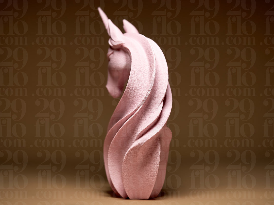 Moderne Einhorn-Skulptur – Magische Fantasy-Deko FehnFactory