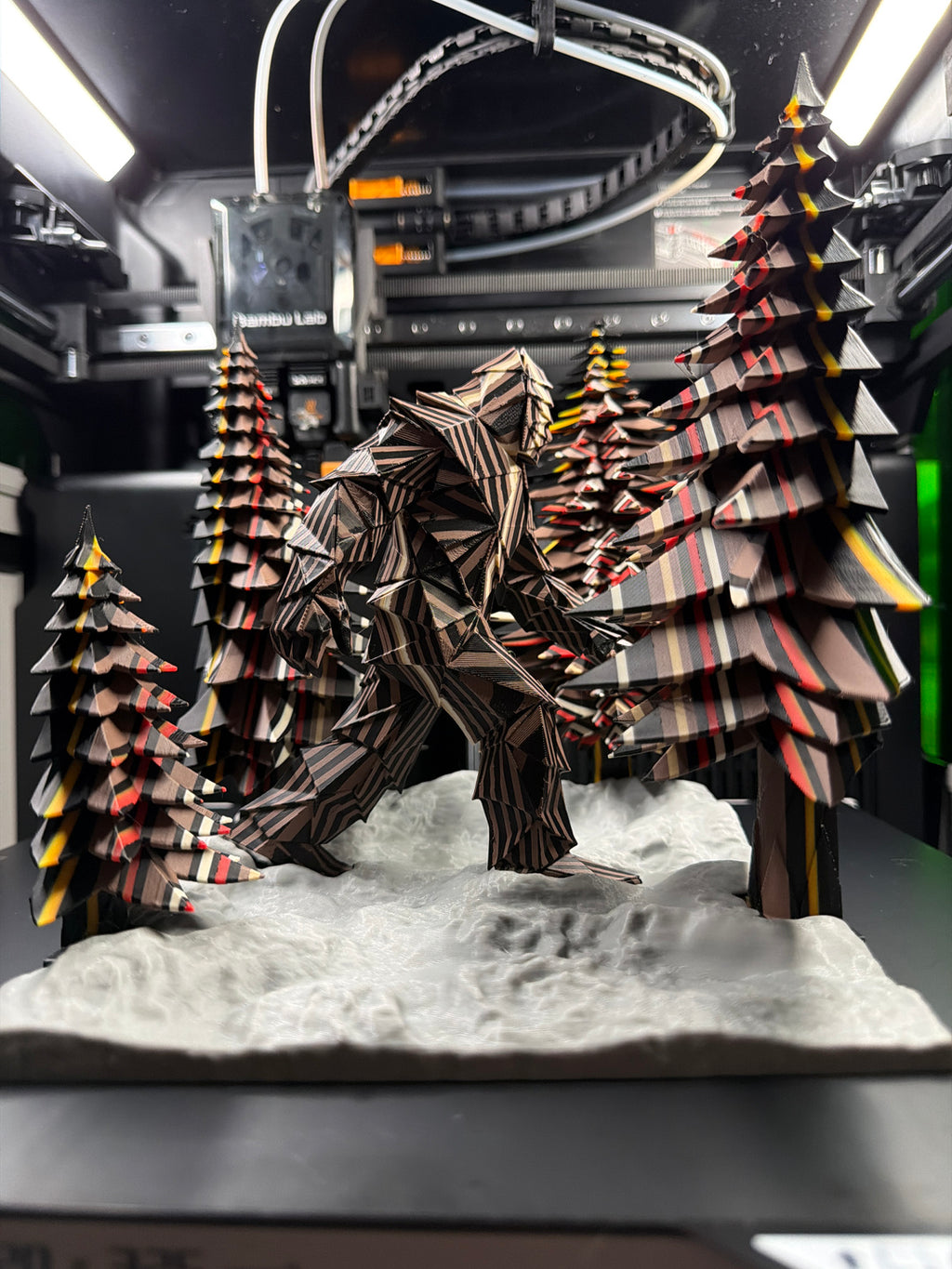 Bigfoot Book Nook – Origami Forest FehnFactory
