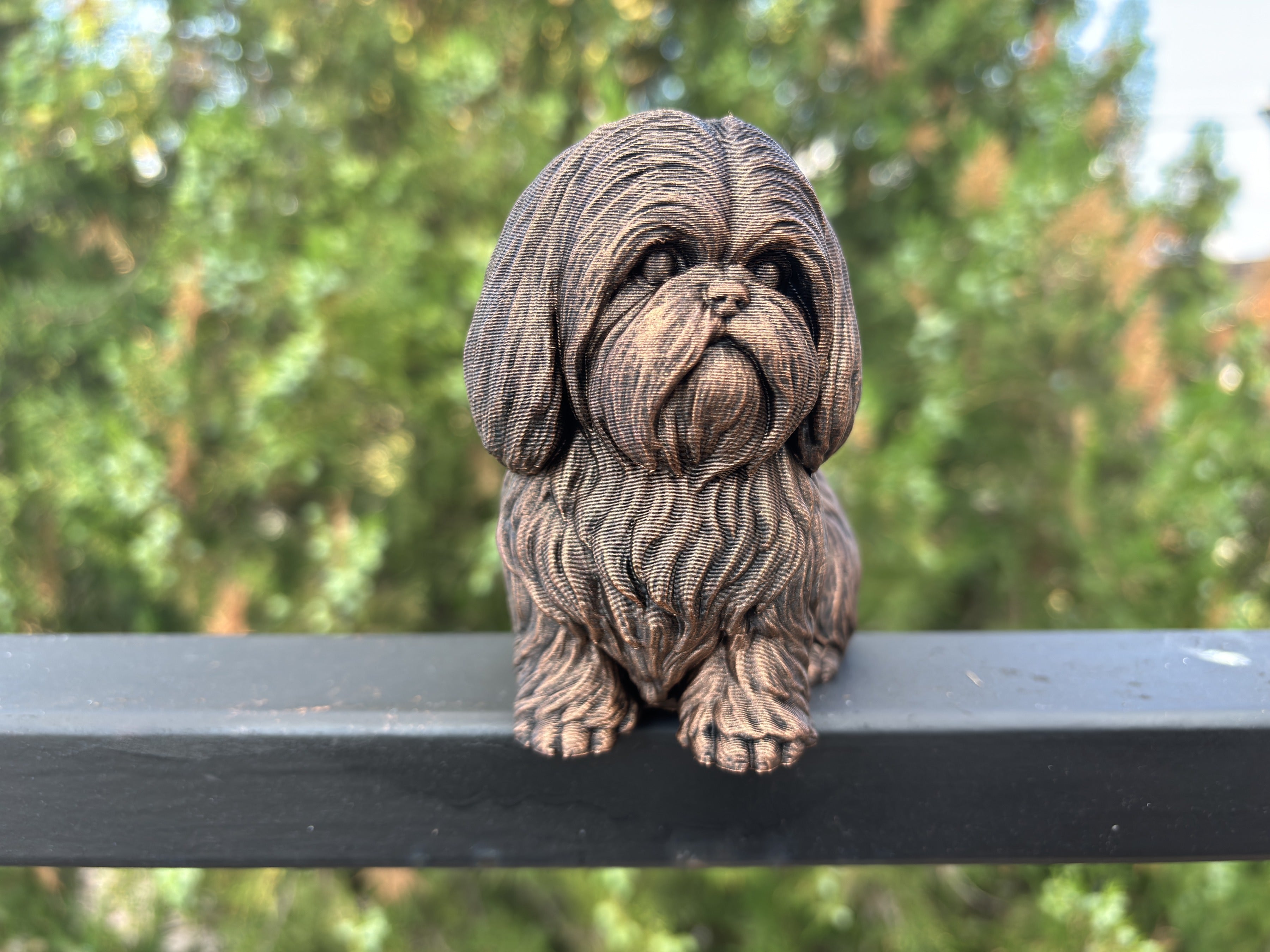 Shih Tzu – detailreiche Hundefigur mit langem Fell | Geschenk für Hundefans | Made in Germany Fehn-factory.de