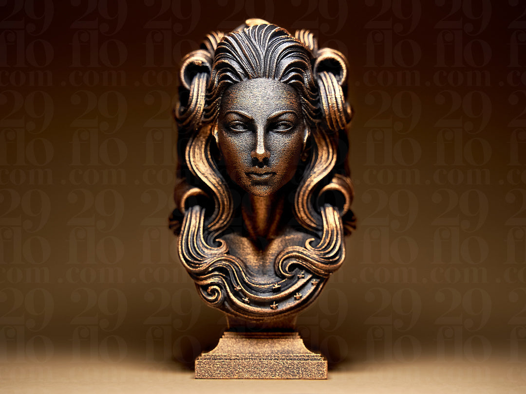 Lady Aquarius Skulptur – Sternzeichen Wassermann FehnFactory