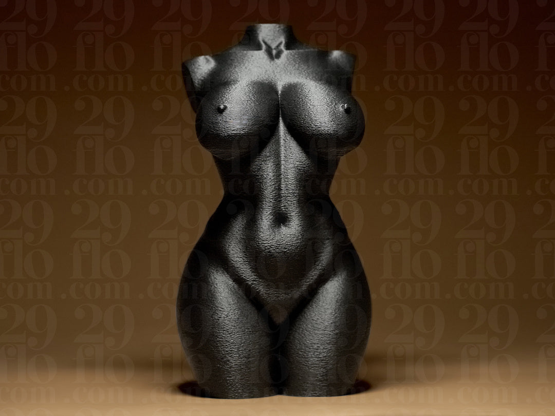 Weibliche Torso-Skulptur – Moderne Körperkunst FehnFactory