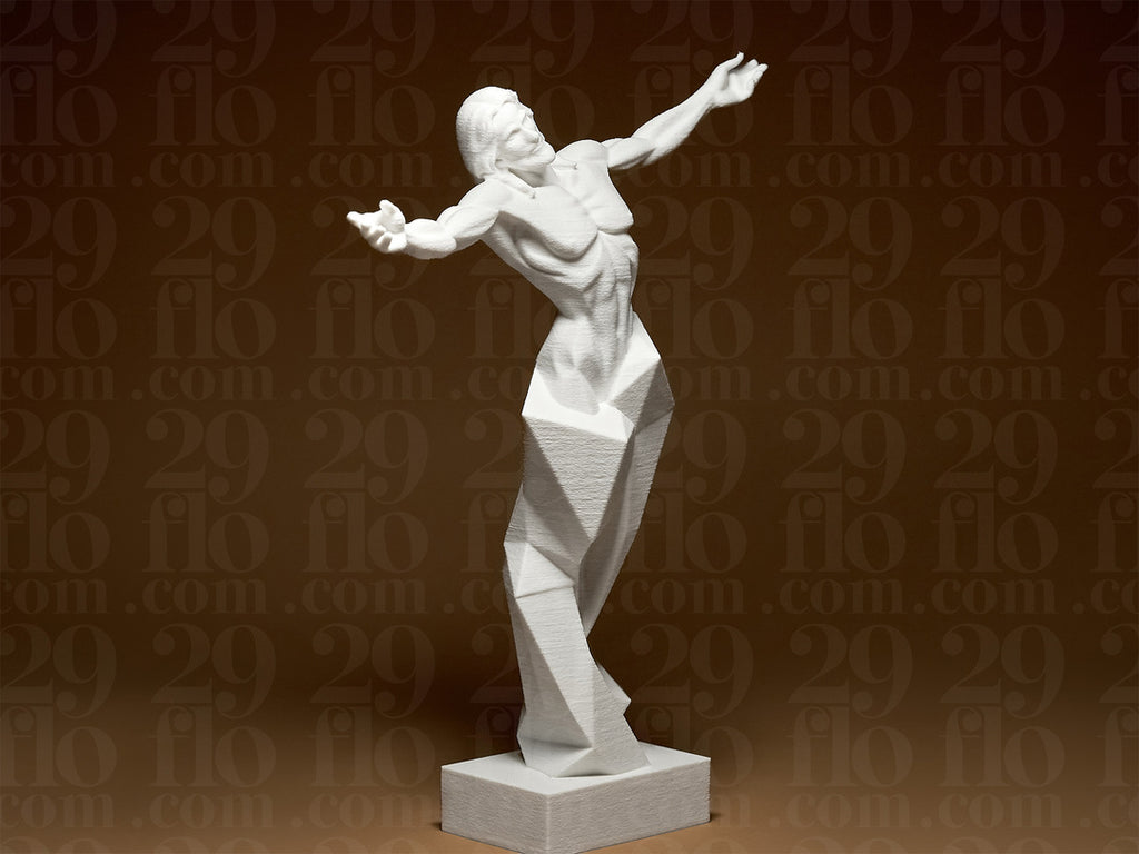 Moderne Jesus-Statuette – Christus mit offenen Armen FehnFactory