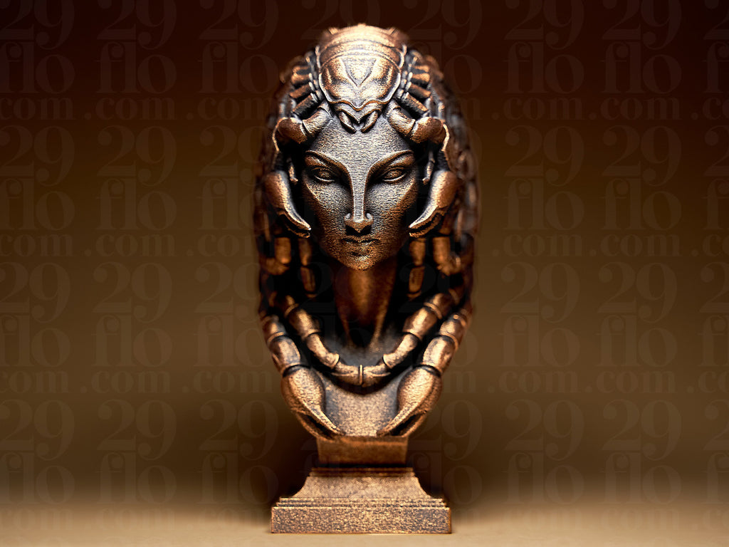 Lady Scorpio Skulptur – Sternzeichen Skorpion FehnFactory