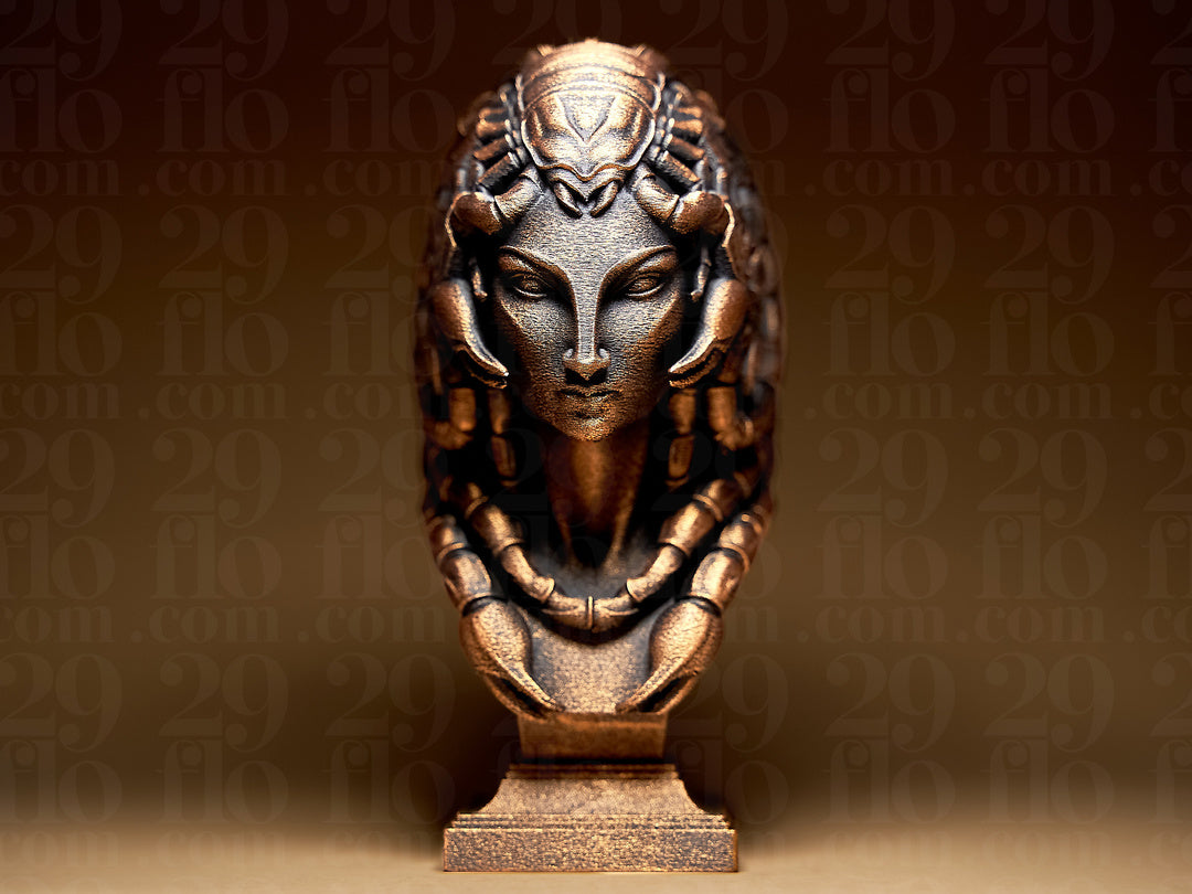 Lady Scorpio Skulptur – Sternzeichen Skorpion FehnFactory