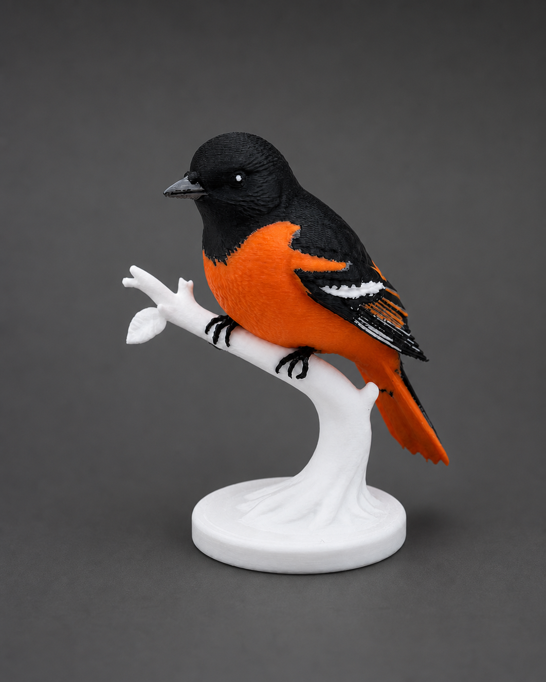 Emberwing Baltimore-Pirol – mehrfarbige Vogelskulptur FehnFactory