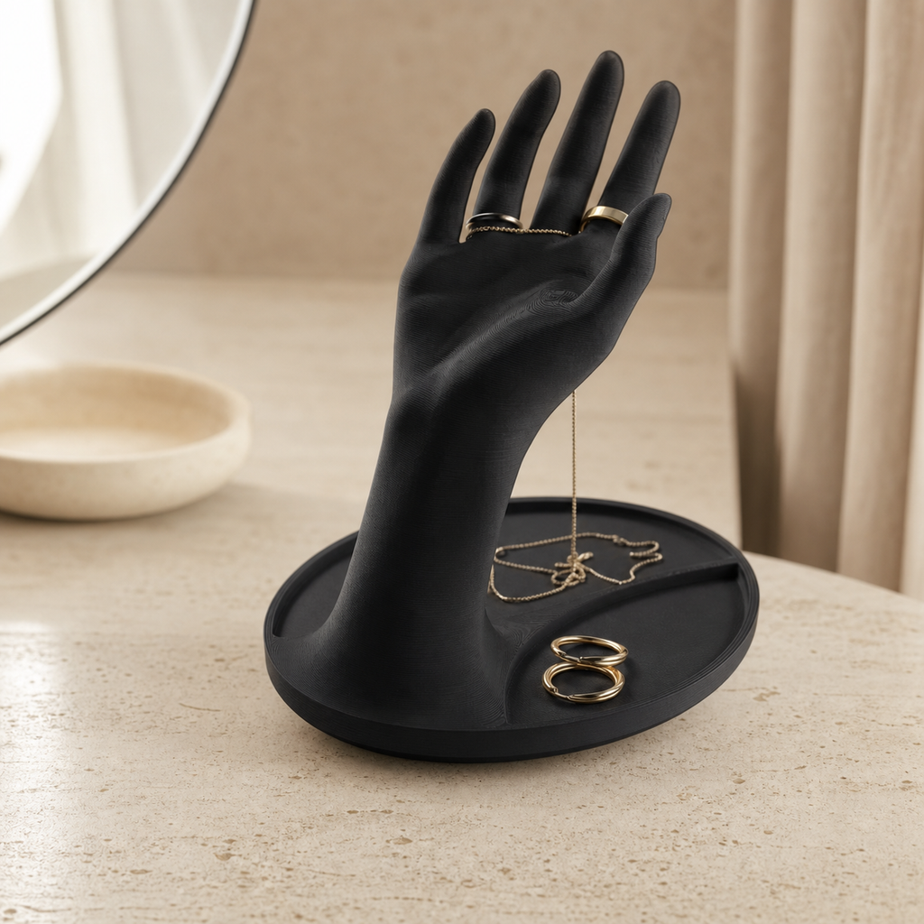 Jewelry Hand with Tray – Schmuck- und Schlüssel-Organizer FehnFactory